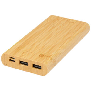 Tulda 10,000 mAh powerbank i bambu
