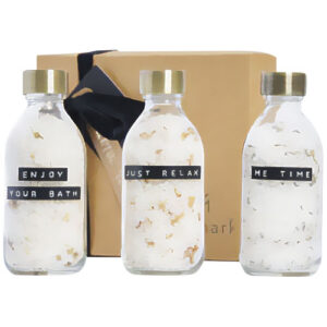 Wellmark Just Relax 3-delad presentförpackning med badsalt, 200 ml