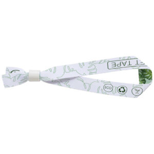 El återvunnet PET festivalarmband - plastspänne