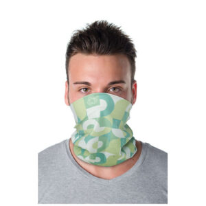 Alice sublimerad multiscarf av RPET på 145 g/m²