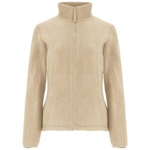 Artic fleecejacka för dam med hellång dragkedja
